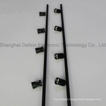 4 Light Black Flexible Pole LED Cabinet Jewelry Light (DT-ZBD-001)